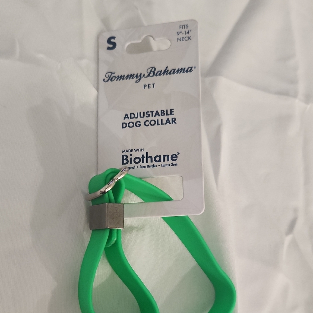 Tommy Bahama Bright Green Pet Collar